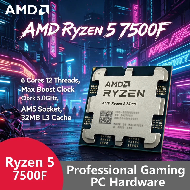 Pc Gaming Custom - AMD Ryzen 5 7500F AM5 5nm
