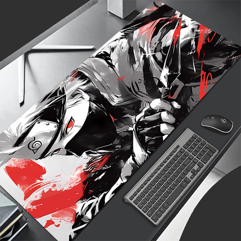 Pc Gaming Naruto - Gaming Mouse Pad Lock Edge Naruto