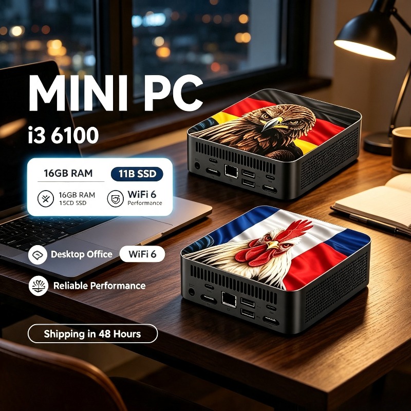 Pc Gaming Mini - 2026 Intel i3 6100 Mobile Mini