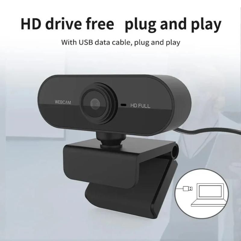 Pc Gaming Live Streaming - USB Webcam Plug and Play Built-in