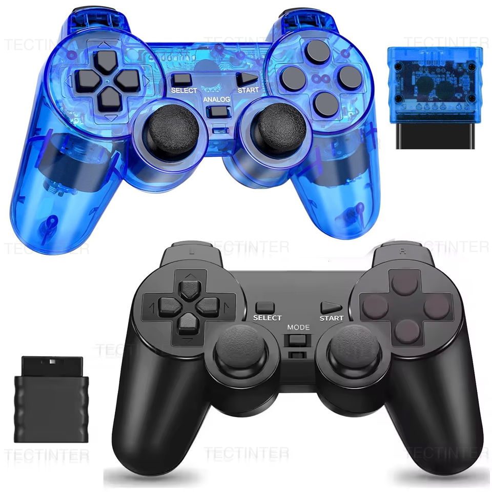 Pc Gaming Emulator - Wireless Gamepad for Sony PS2/PS1 Game