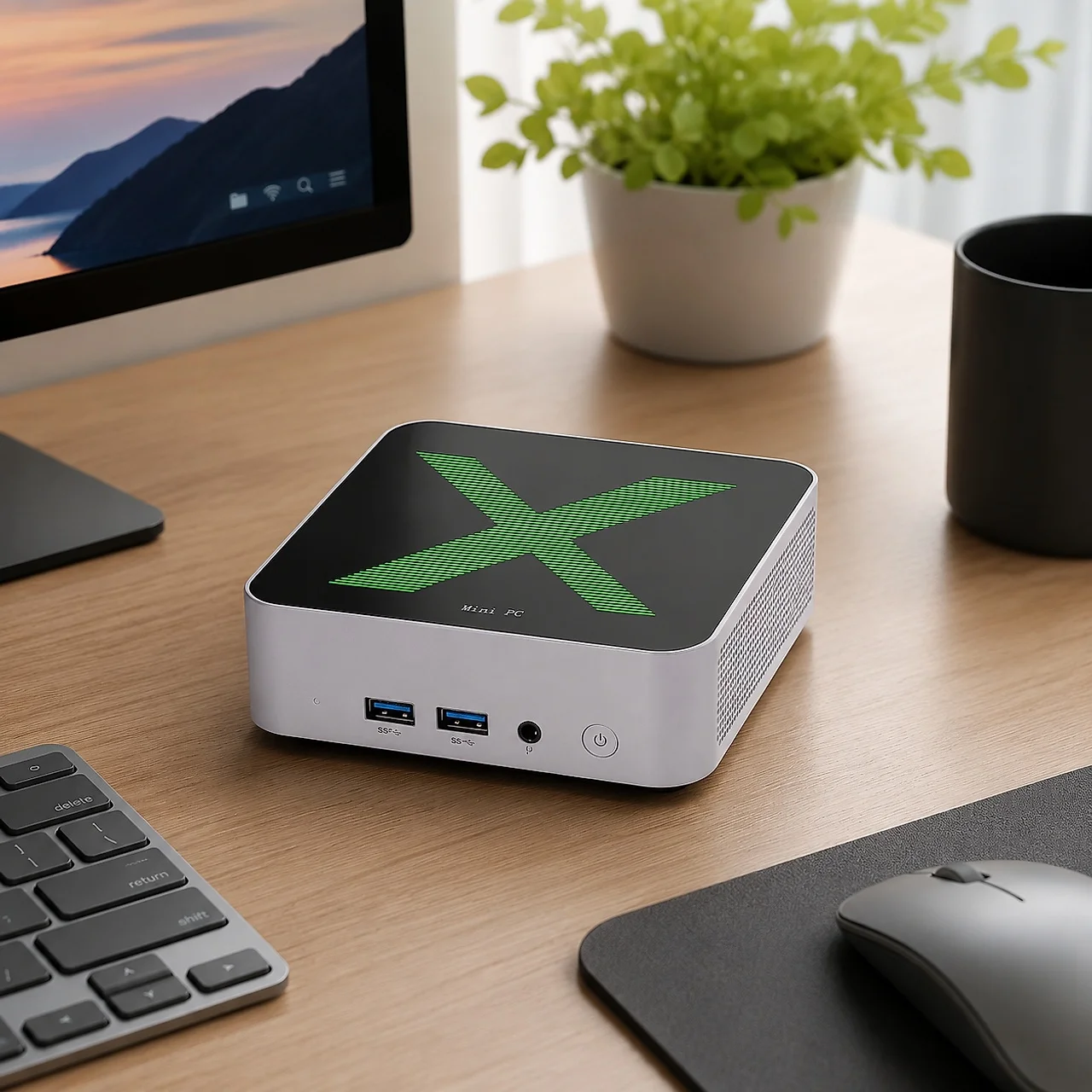 X Mini PC Intel Core N150 Win1 - đánh giá và giá Pc Gaming Editing