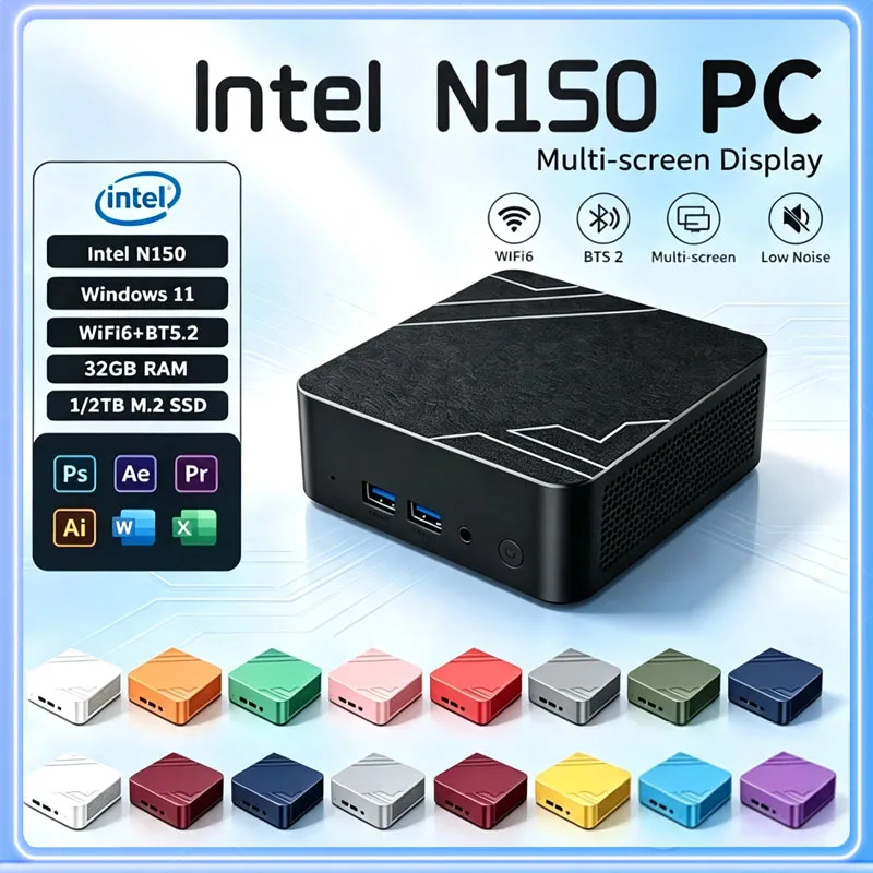 Intel N150 Mini PC Windows11 1 - đánh giá và giá Pc Gaming Editing