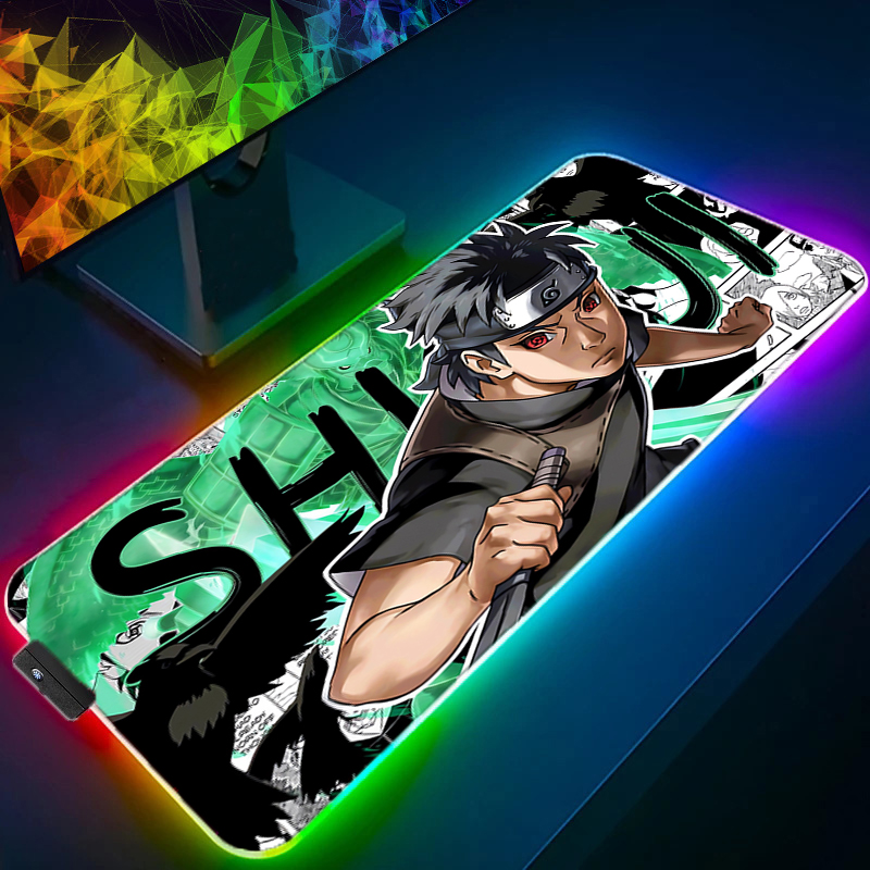 RGB Large E-sports Mouse Pad d - đánh giá và giá Pc Gaming Naruto