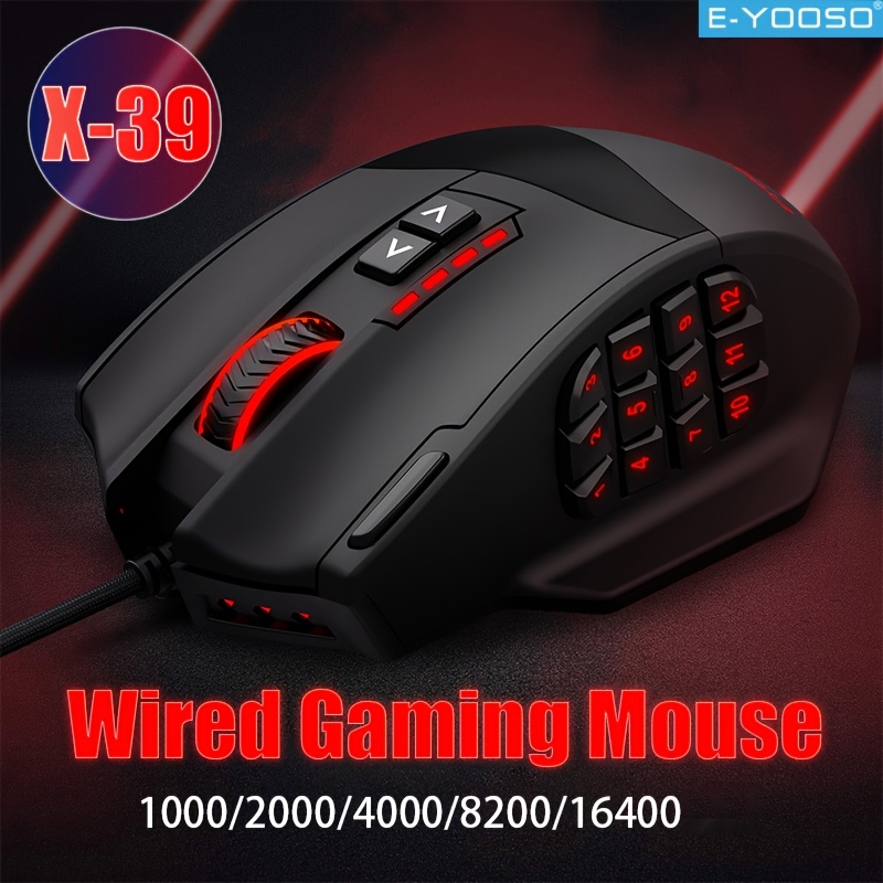 E-YOOSO RGB Wired Gaming Mouse - đánh giá và giá Pc Gaming Editing