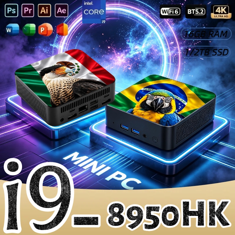 Mini PC Core i9-8950HK 16GB RA - đánh giá và giá Pc Gaming Mini