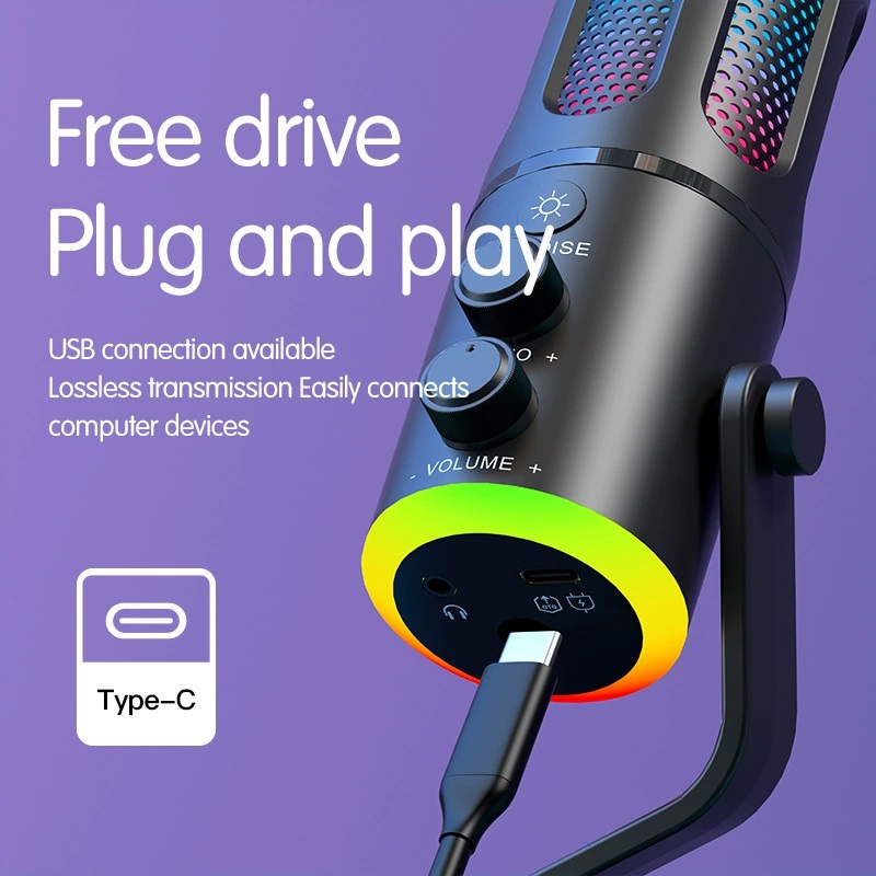 USB Gaming Microphone SU8 for  - đánh giá và giá Pc Gaming Live Streaming