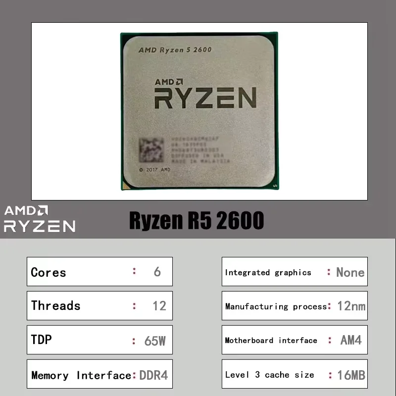 AMD Ryzen 5 2600 Entry Level D - đánh giá và giá Pc Gaming Entry Level