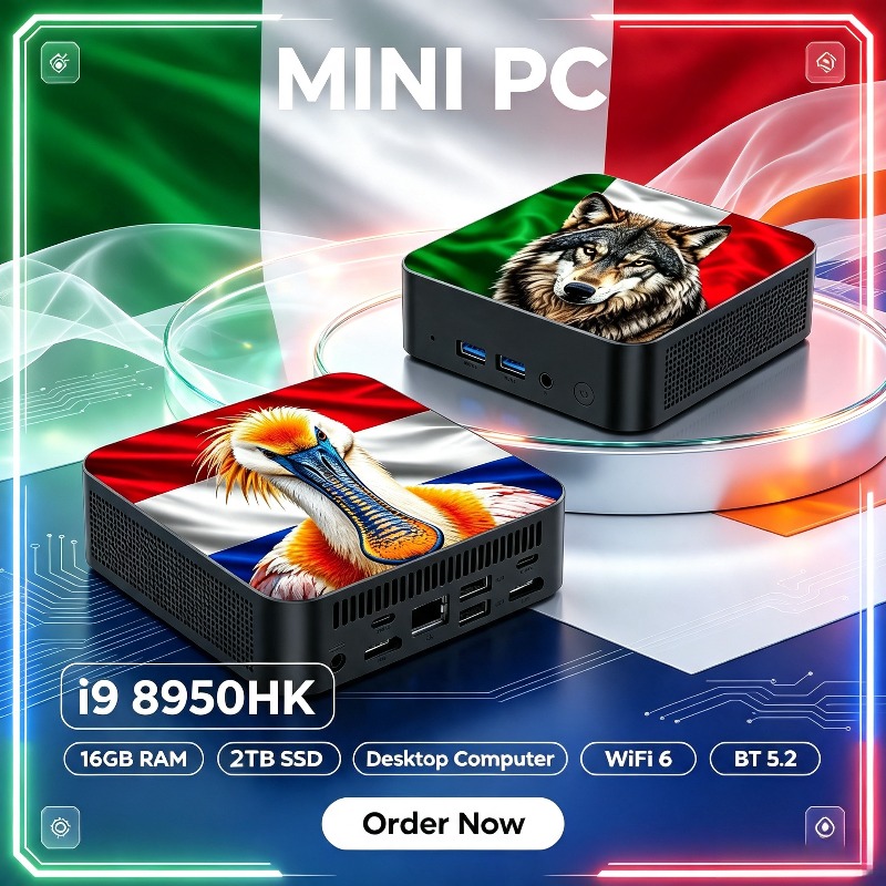 2026 Intel i9 8950HK Mini PC G - đánh giá và giá Pc Gaming Mini