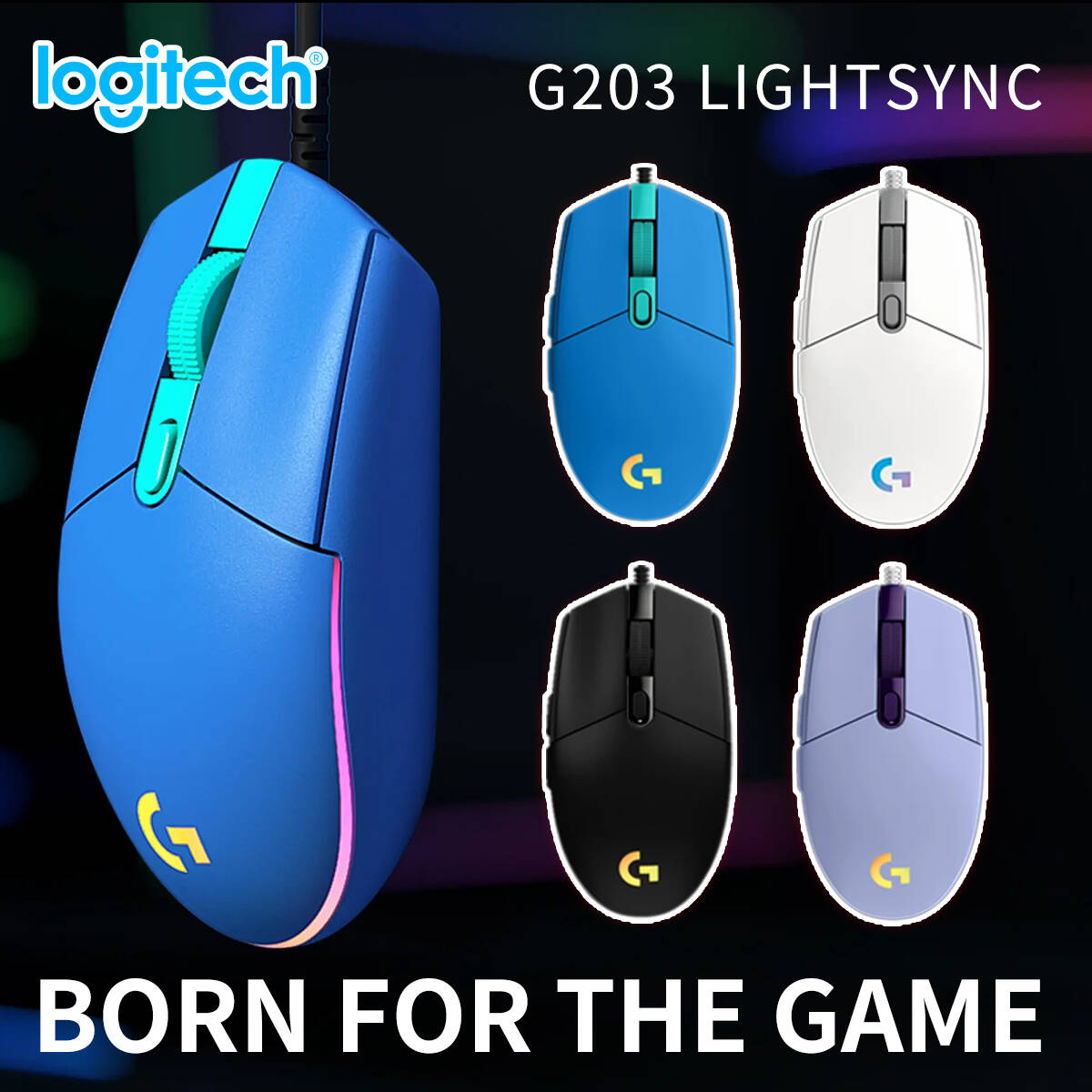 Logitech G203 Wired Gaming Mou - đánh giá và giá Pc Gaming Entry Level