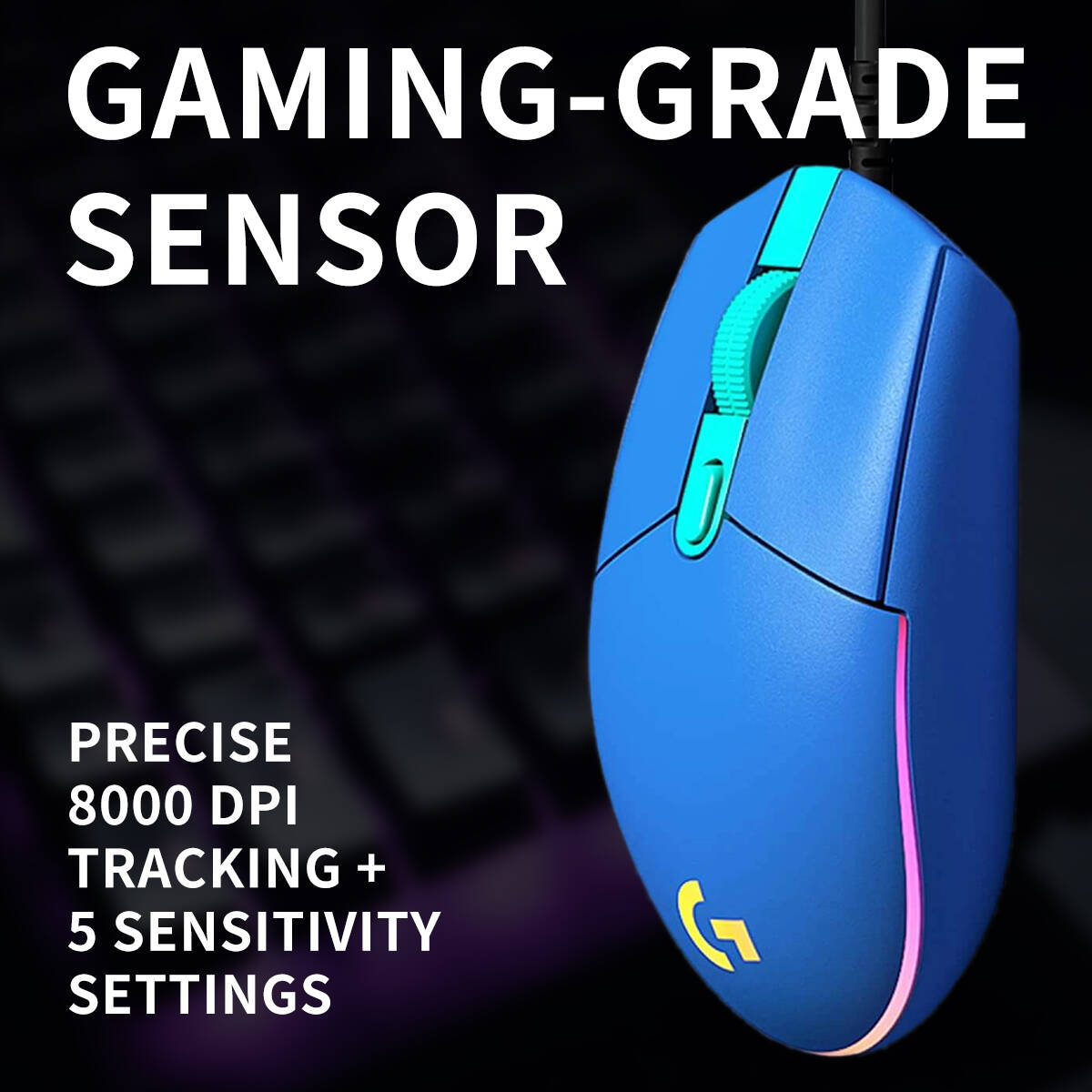Logitech G203 Wired Gaming Mou - đánh giá và giá Pc Gaming Entry Level