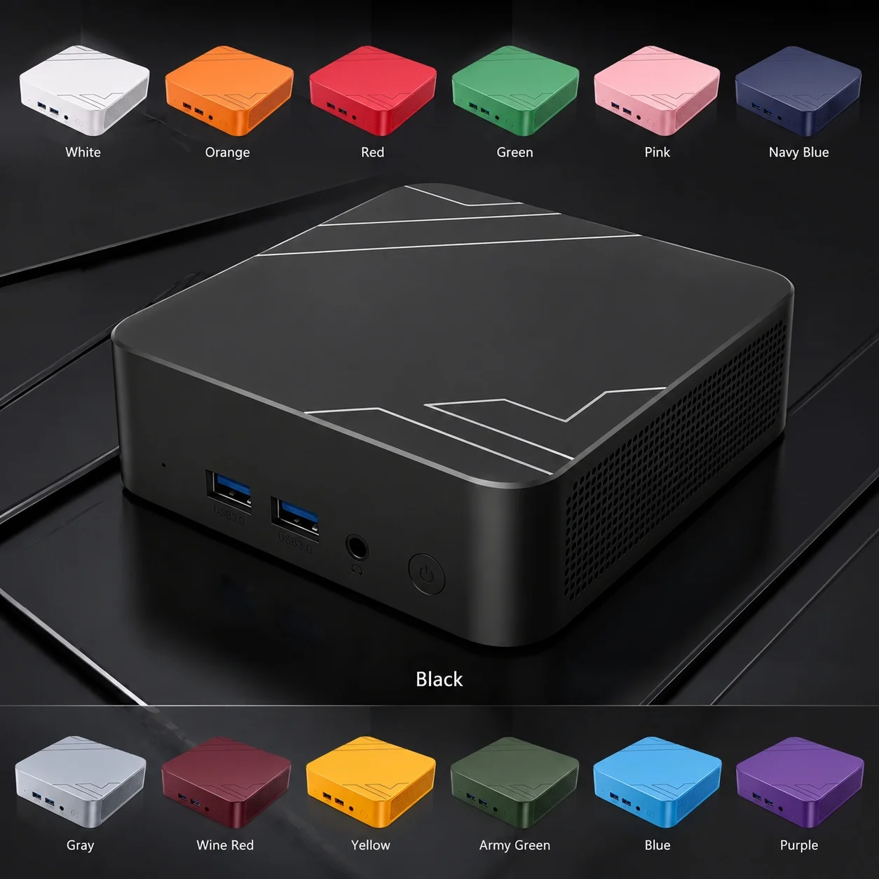 Color Collection Mini PC Intel - đánh giá và giá Pc Gaming Editing