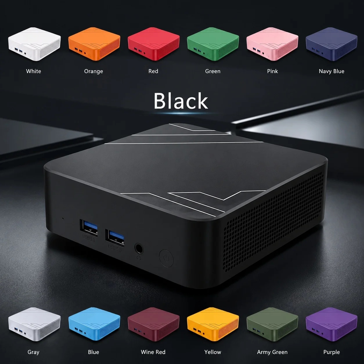 Color Collection Mini PC Intel - đánh giá và giá Pc Gaming Editing